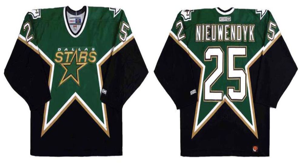 2019 Men Dallas Stars #25 Nieuwendyk Black CCM NHL jerseys->dallas stars->NHL Jersey